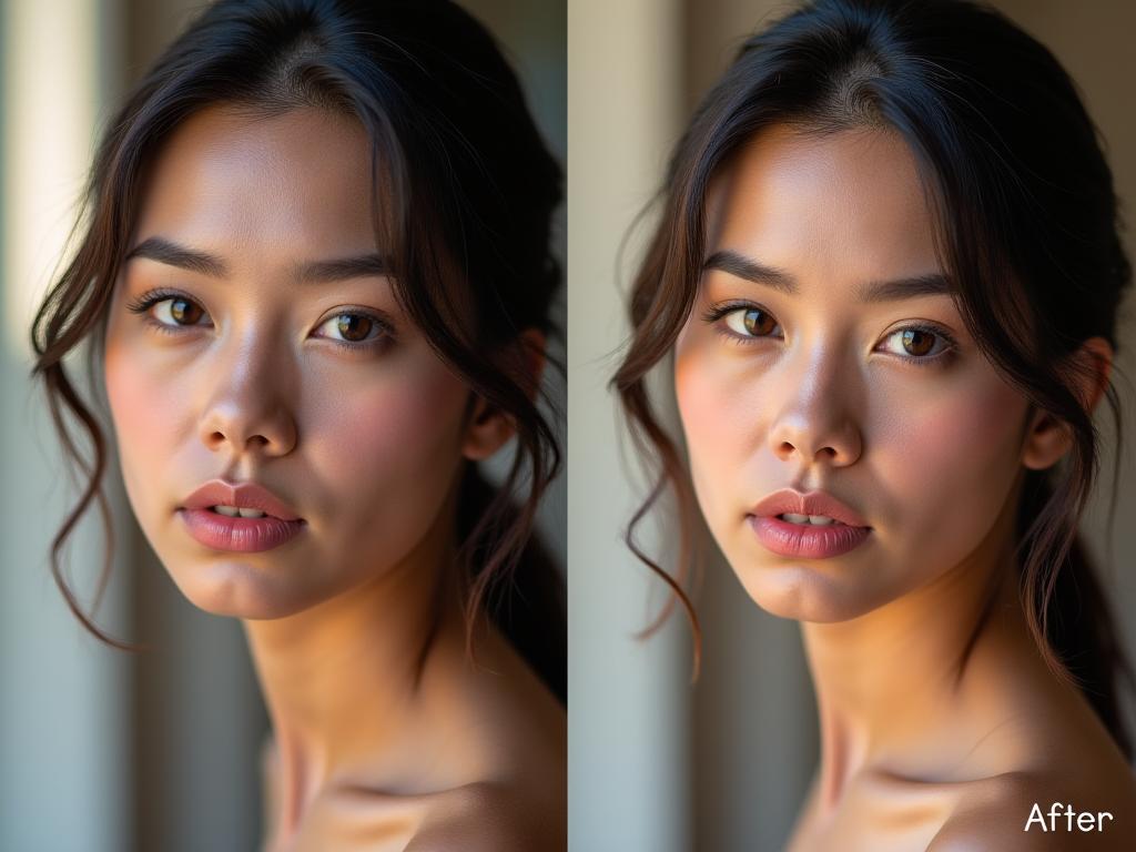 Photo après retouche portrait professionnel